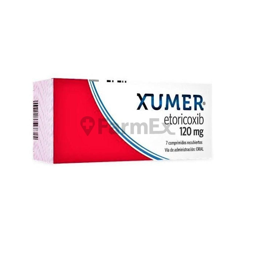 Xumer 120 mg x 7 comprimidos Farmex-Pluxee-Persistente